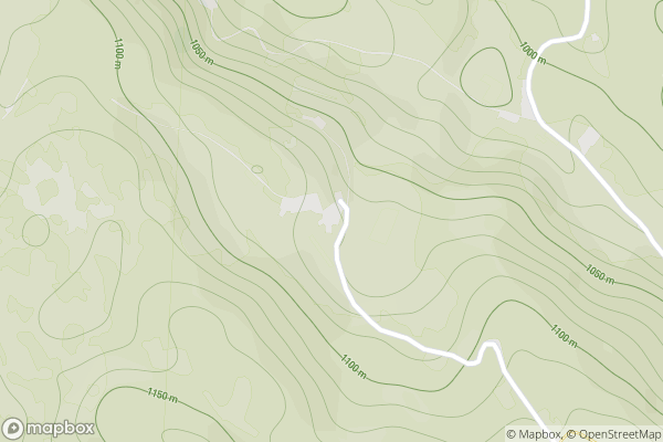 static Mapbox map