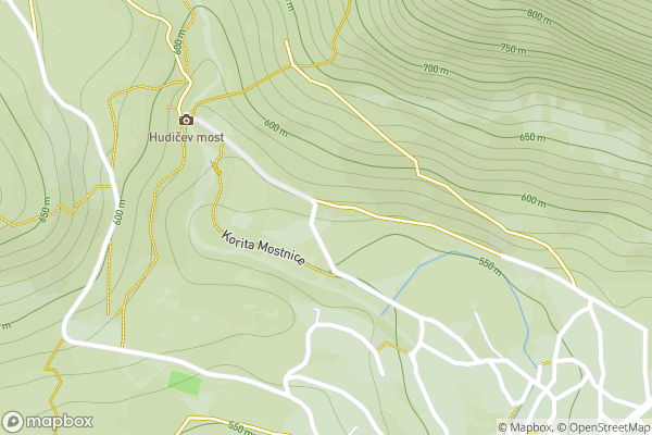 static Mapbox map