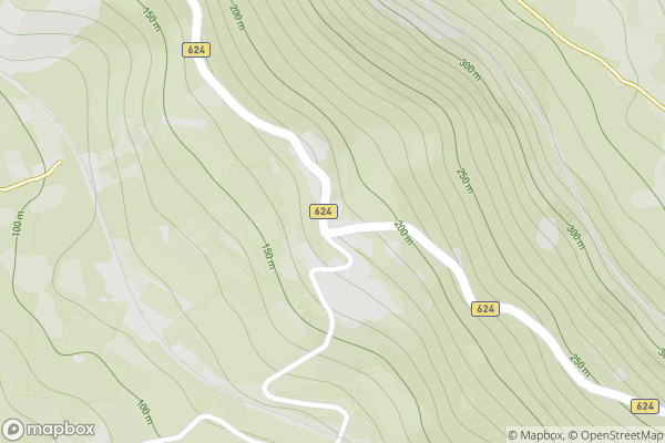 static Mapbox map
