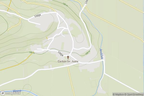 static Mapbox map