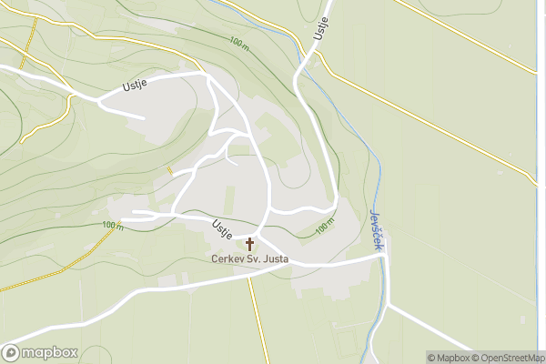 static Mapbox map
