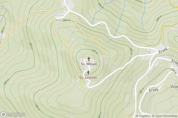 static Mapbox map