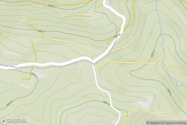 static Mapbox map