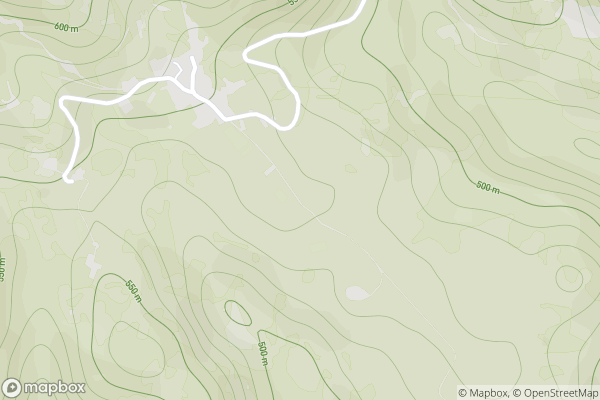 static Mapbox map