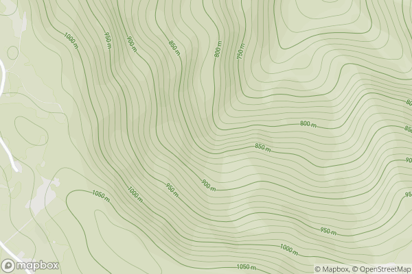static Mapbox map