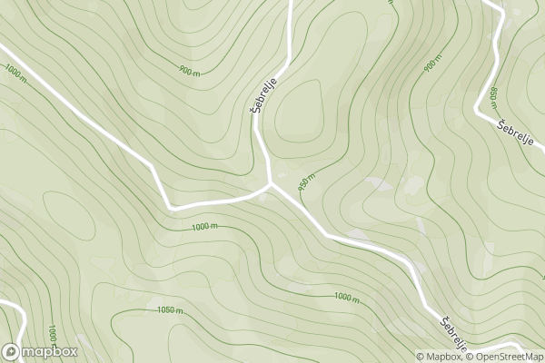 static Mapbox map
