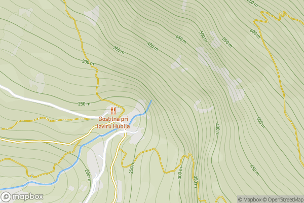 static Mapbox map