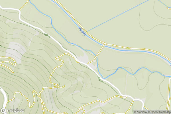 static Mapbox map