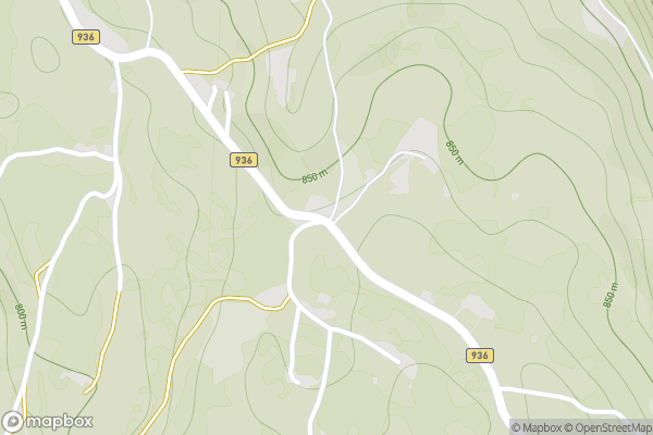 static Mapbox map