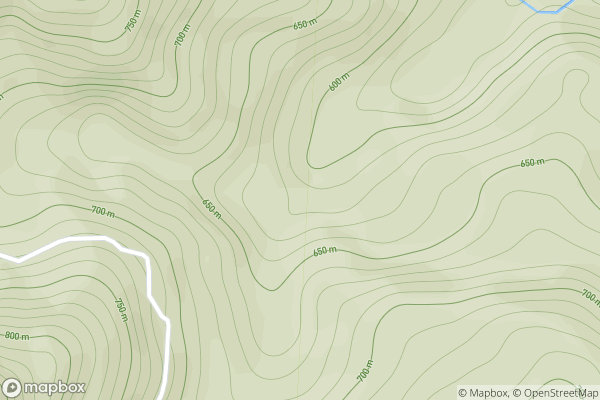 static Mapbox map