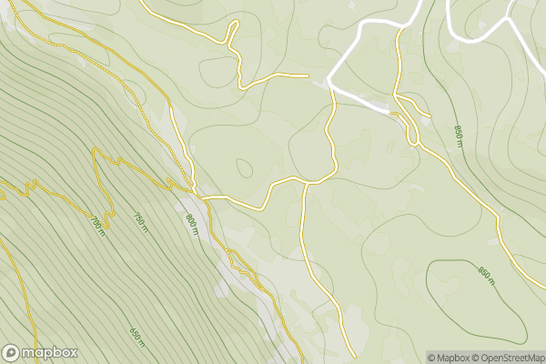 static Mapbox map