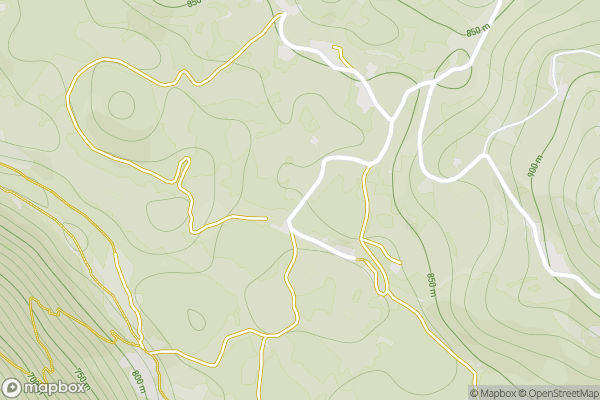 static Mapbox map