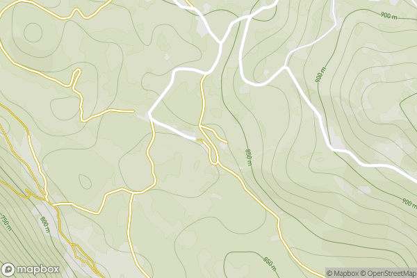 static Mapbox map