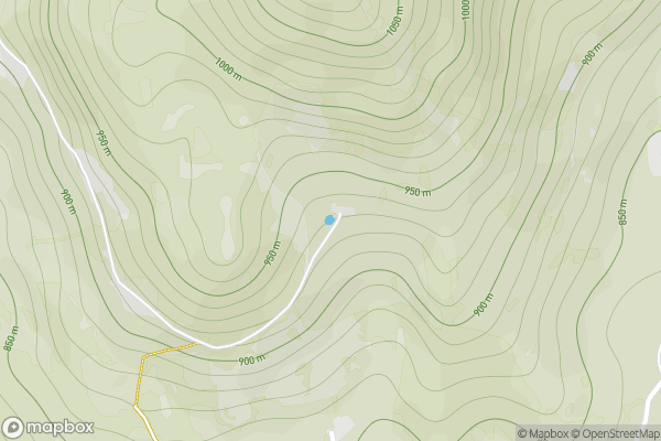 static Mapbox map