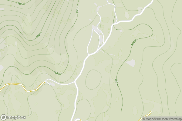 static Mapbox map