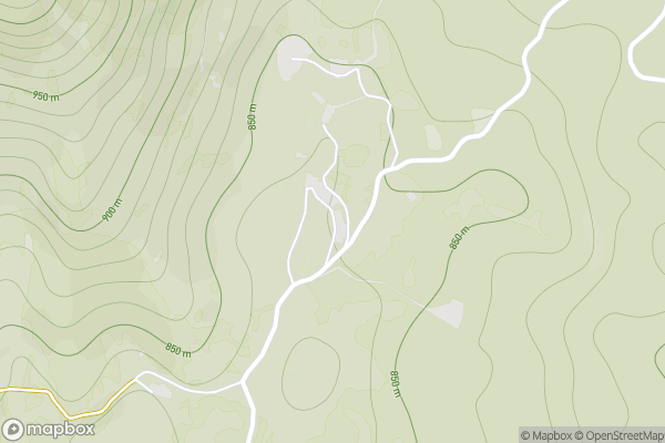 static Mapbox map