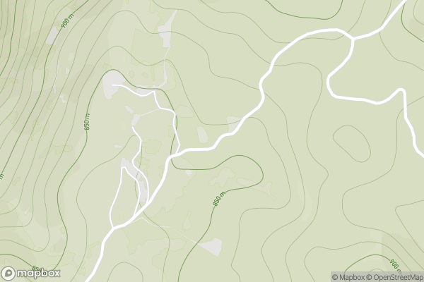 static Mapbox map
