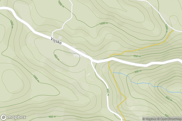 static Mapbox map