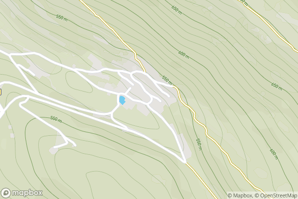 static Mapbox map