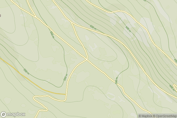 static Mapbox map