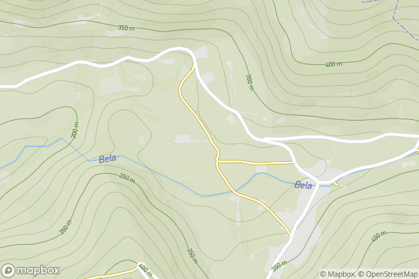 static Mapbox map