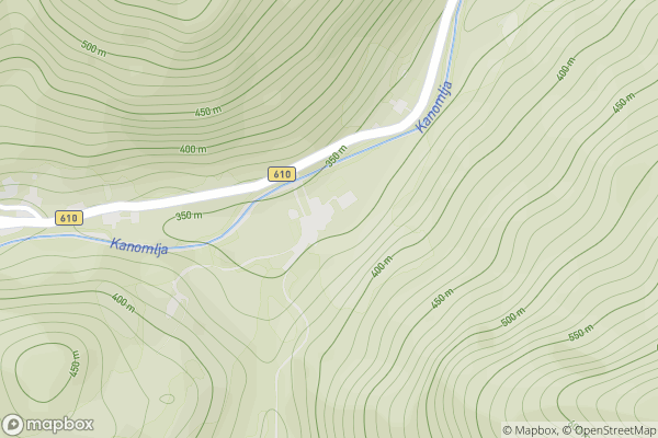 static Mapbox map