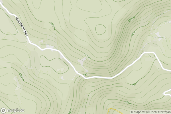 static Mapbox map