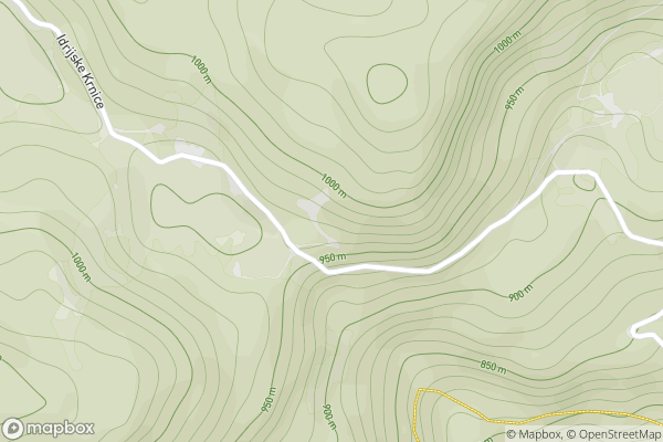 static Mapbox map