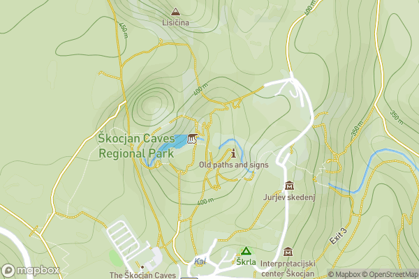 static Mapbox map