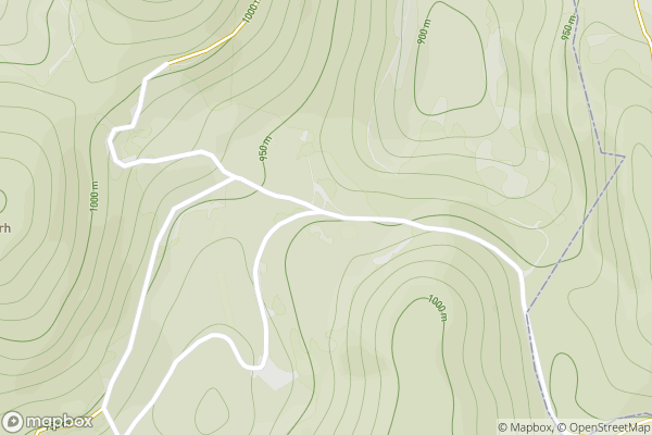 static Mapbox map