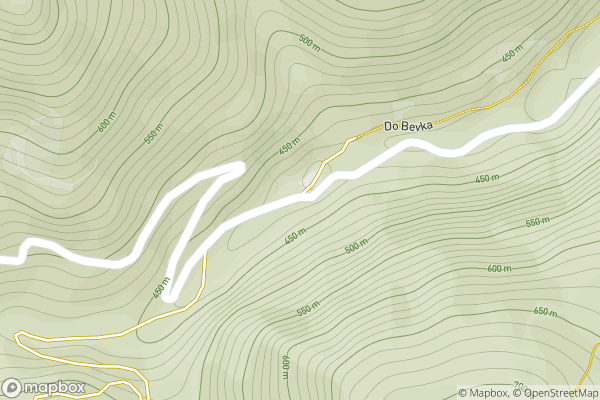 static Mapbox map
