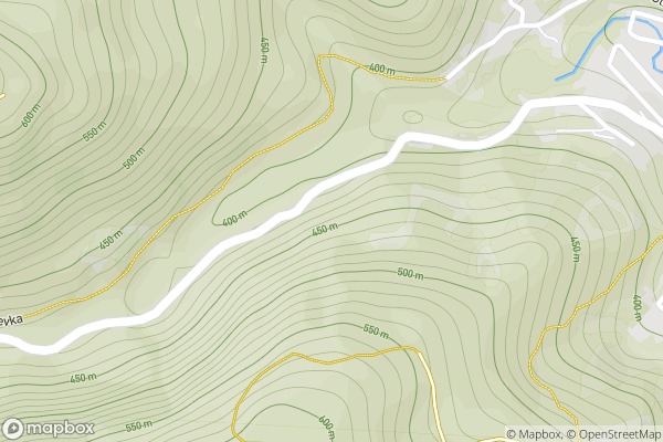 static Mapbox map