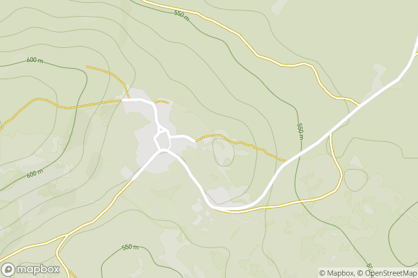 static Mapbox map