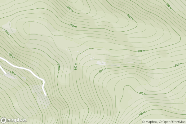 static Mapbox map