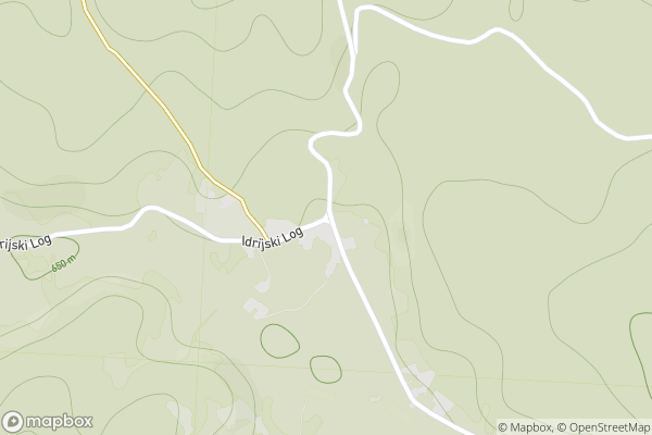 static Mapbox map
