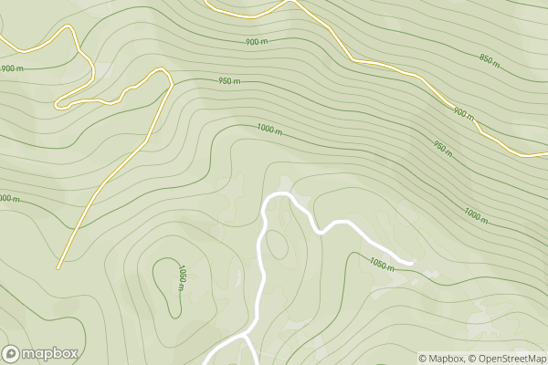 static Mapbox map