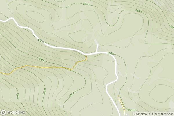 static Mapbox map