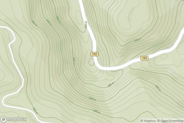 static Mapbox map