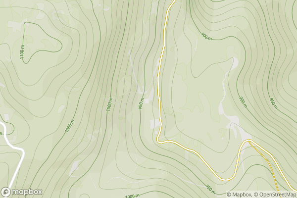 static Mapbox map