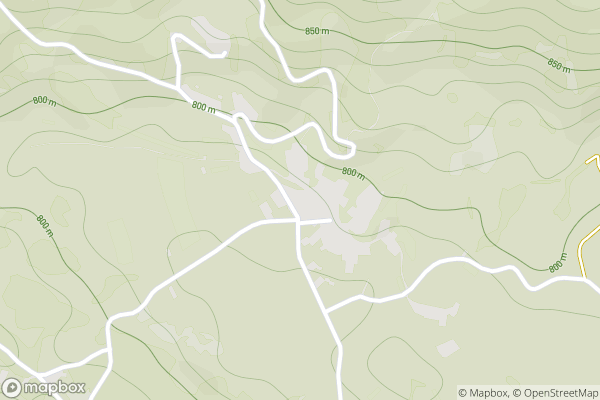static Mapbox map