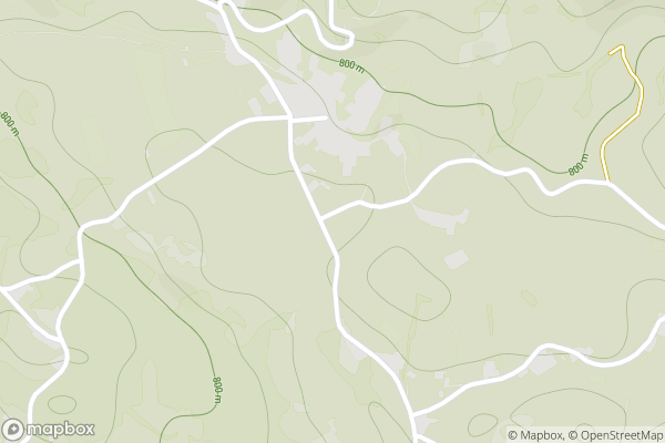static Mapbox map