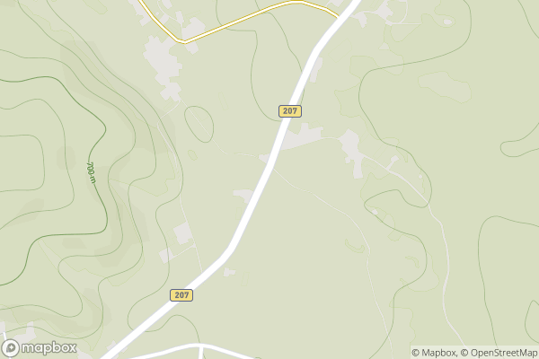 static Mapbox map