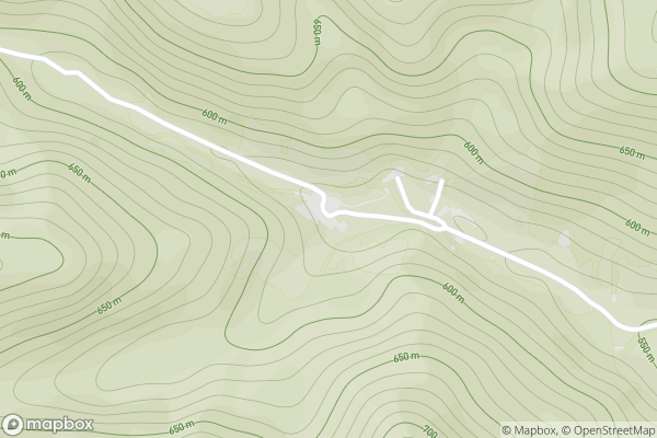 static Mapbox map