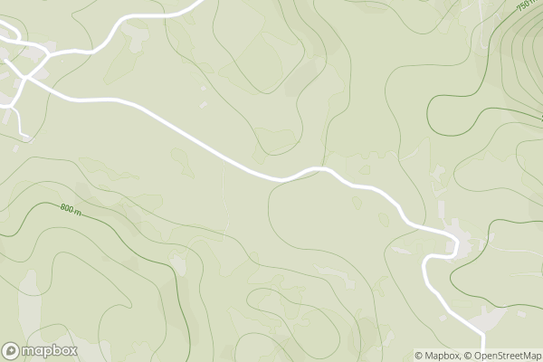 static Mapbox map