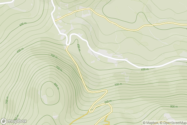 static Mapbox map