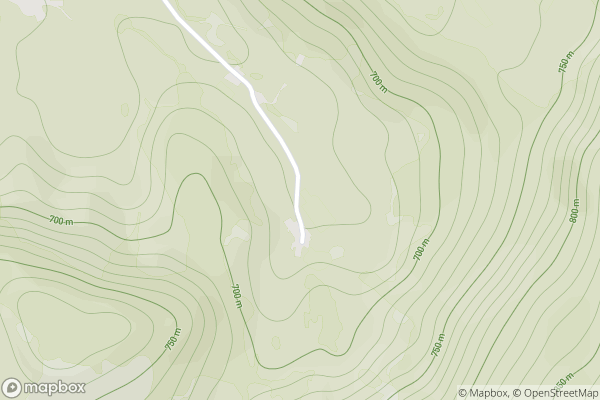 static Mapbox map