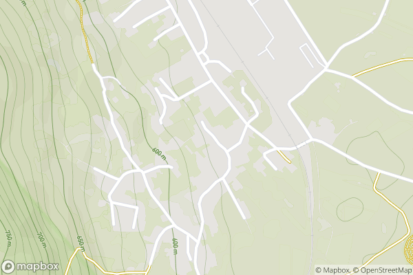 static Mapbox map