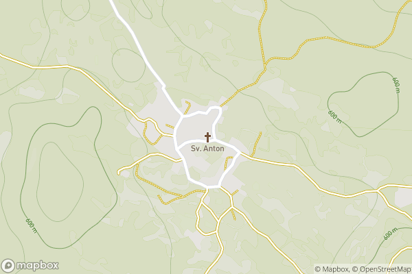 static Mapbox map