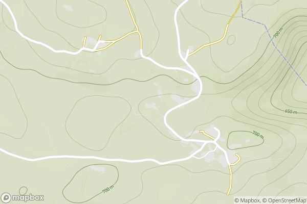 static Mapbox map
