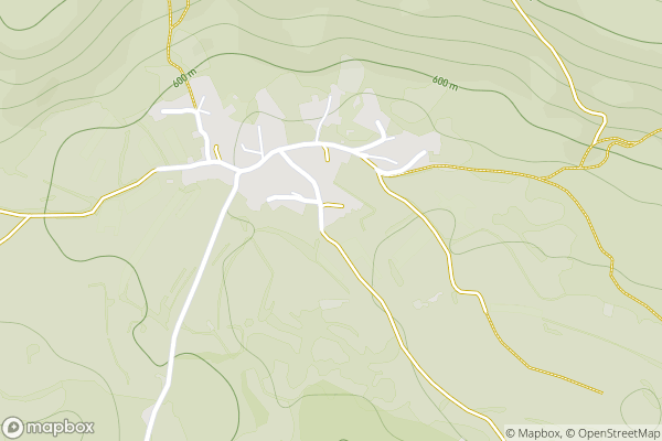 static Mapbox map